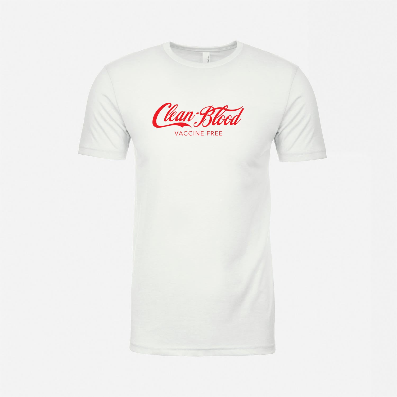 CLEAN BLOOD VACCINE FREE tee