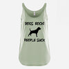DOGS ROCK ladies tank