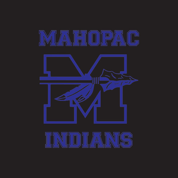 Mahopac Indians Blacked Out youth tee