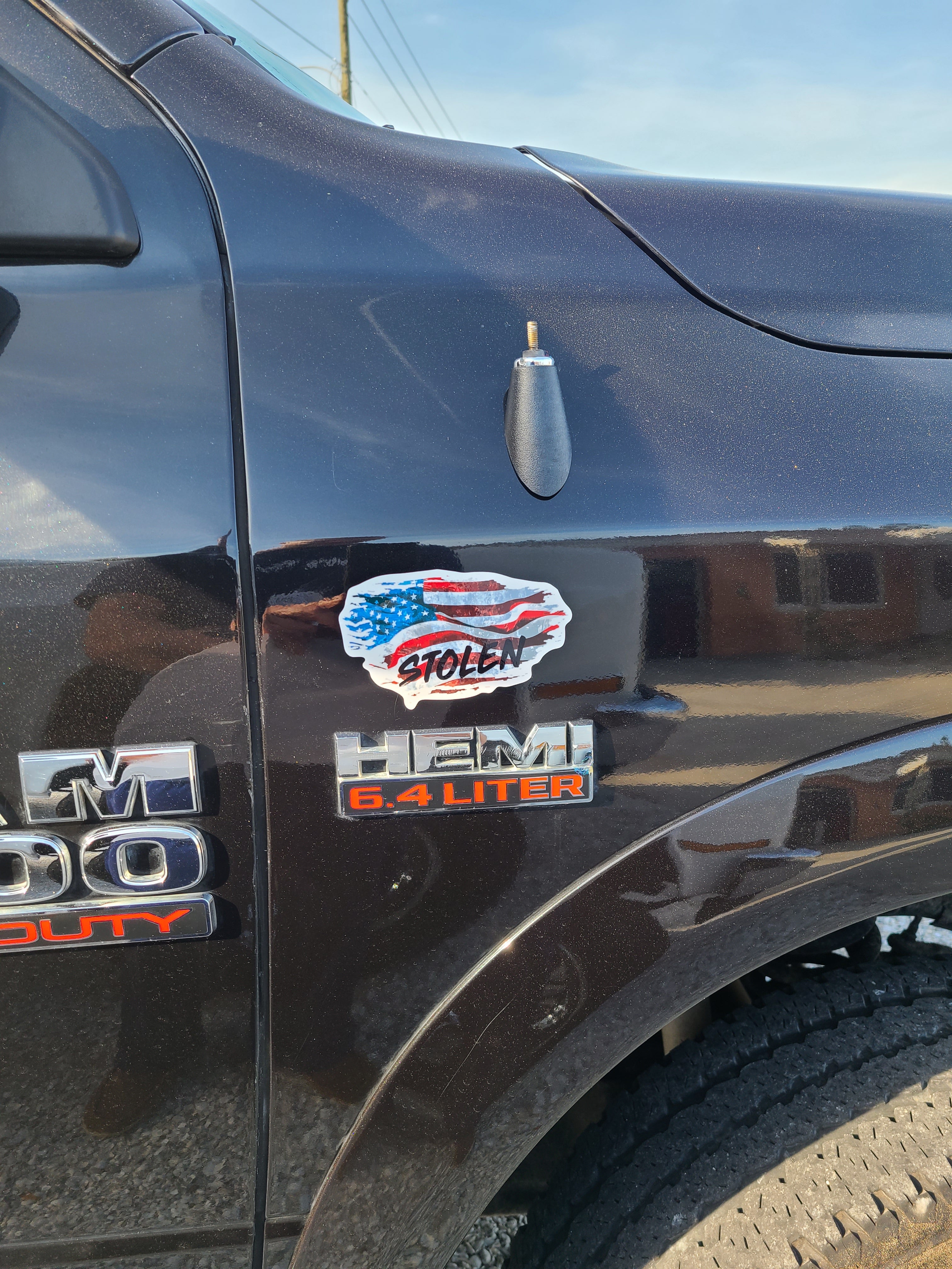 STOLEN FLAG OG sticker