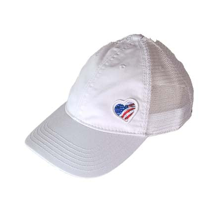 WHITE SANDS TRUE LOVE HEART ladies hat