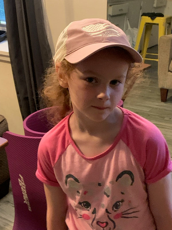 STOLEN DUSTY ROSE hat