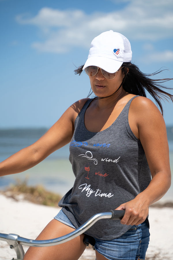 WHITE SANDS TRUE LOVE HEART ladies hat