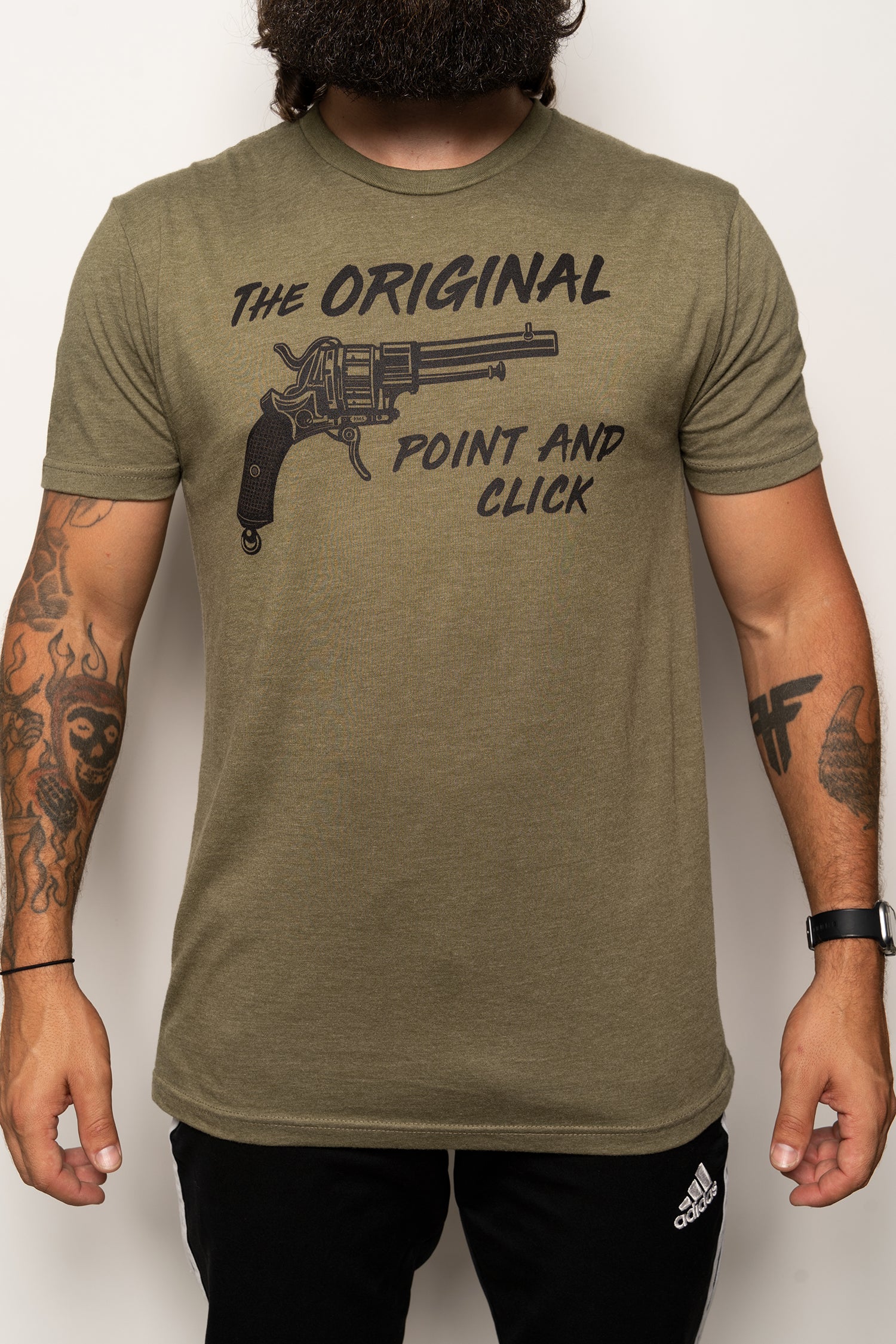 POINT AND CLICK tee
