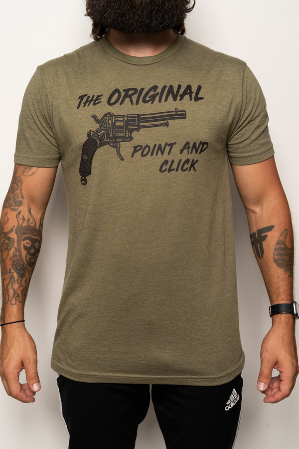POINT AND CLICK tee