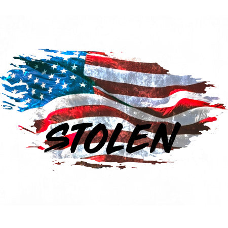 STOLEN FLAG OG car decal