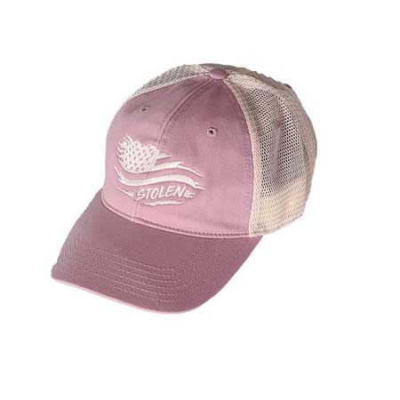 STOLEN DUSTY ROSE hat