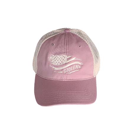 STOLEN DUSTY ROSE hat