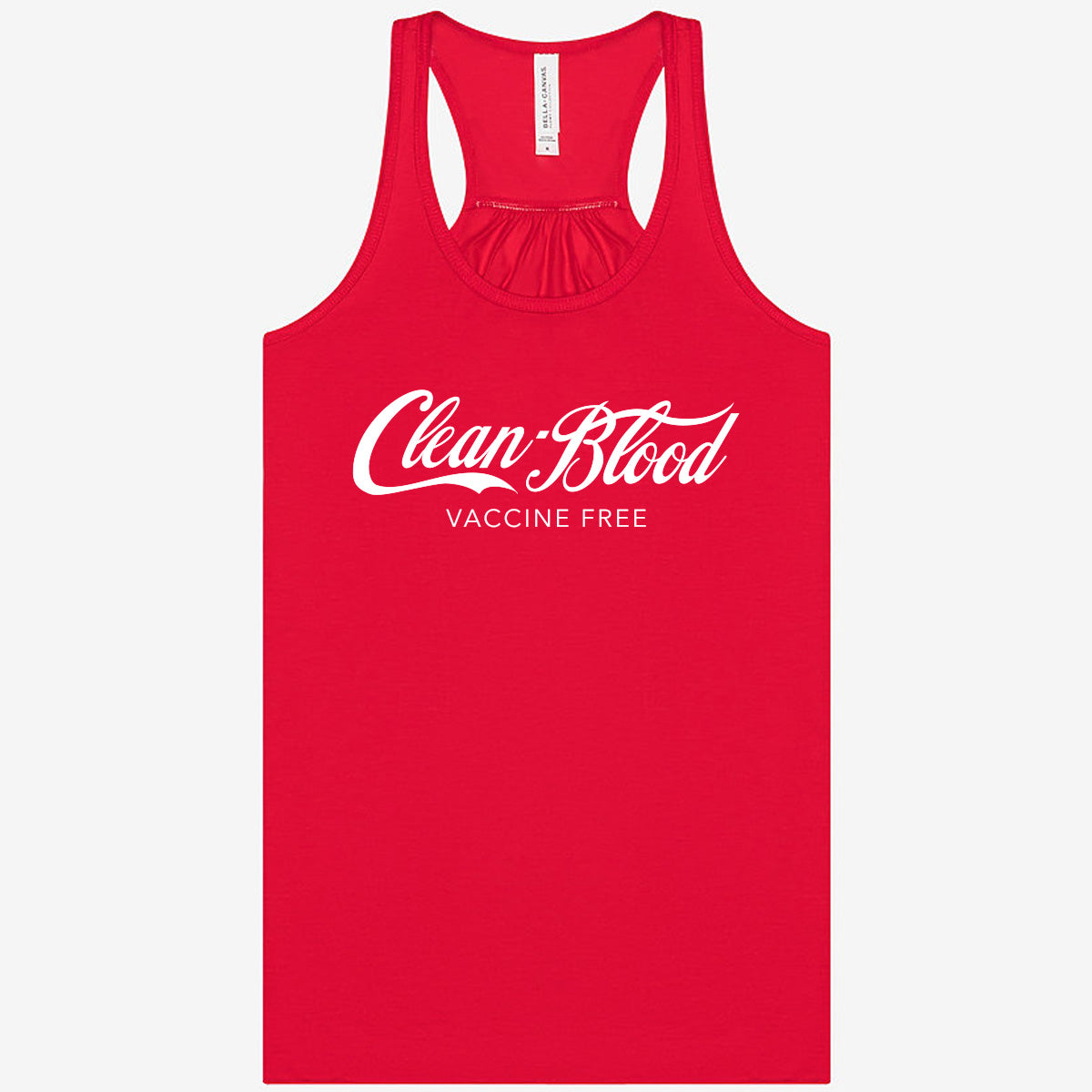 Tank Riot Blood Clean Blood ladies tank