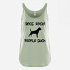 DOGS ROCK ladies tank