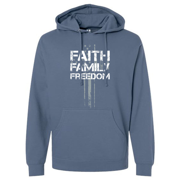 FAITH FAMILY FREEDOM hoodie