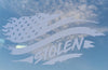 STOLEN FLAGMATTE GUNMETAL car decal