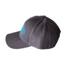 BAJA BLUE TO FREEDOM series snapback hats-charcoal grey