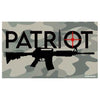 PATRIOT BULL'S EYE sticker