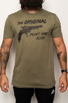 POINT AND CLICK tee